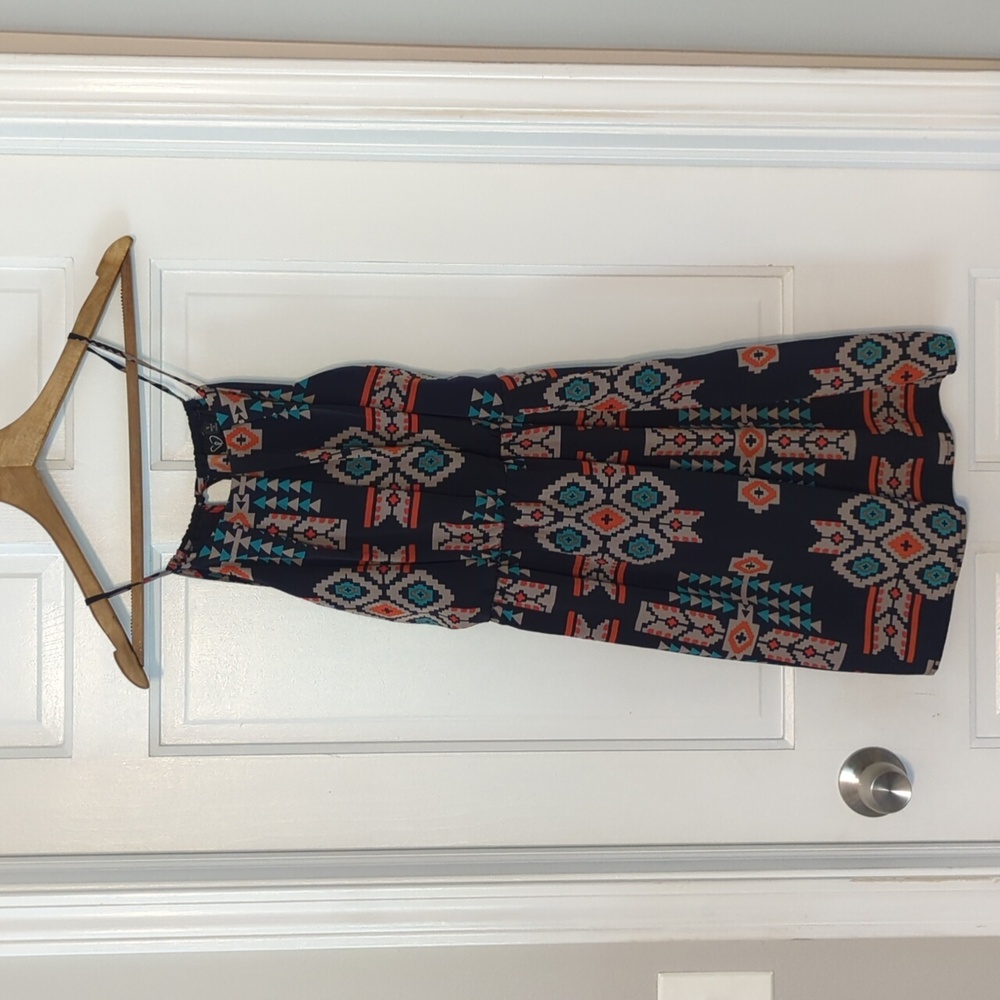 Aztec Print Dress